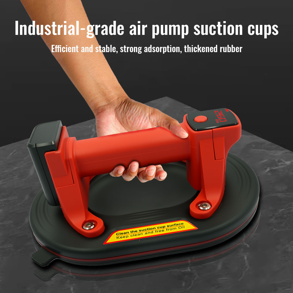 Vacuum Suction Cup Lifter - 2026 Nieuwe Intelligente Display 260KG Draagvermogen