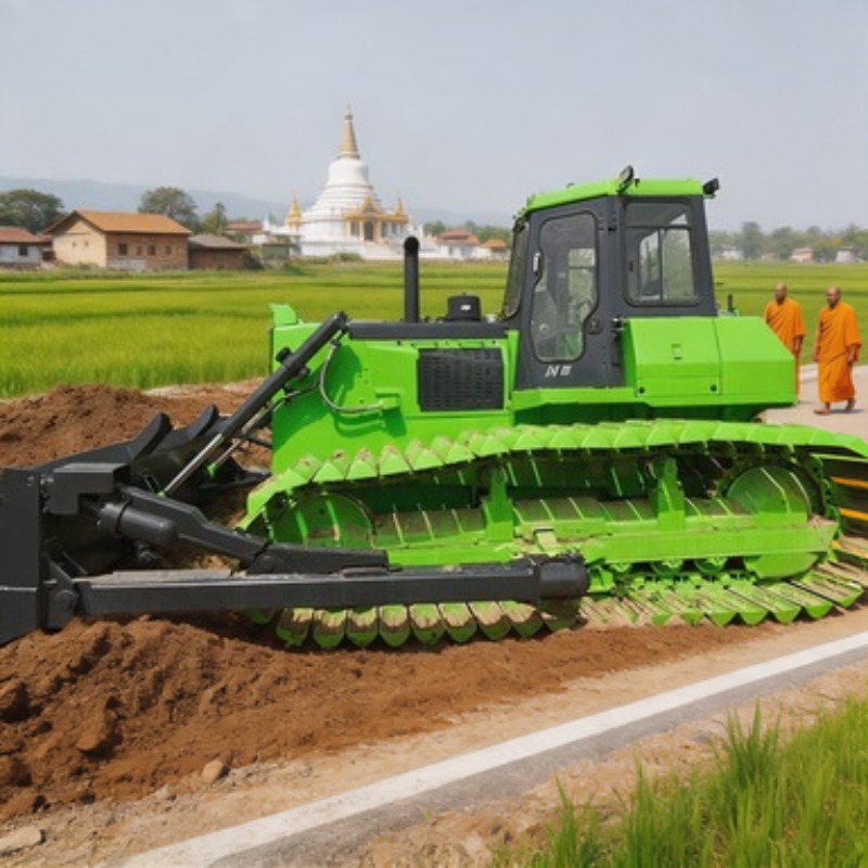Heavy Equipment Work - Rupsbulldozer SEM818F 180PK Dozer Machine Grondverzetapparatuur