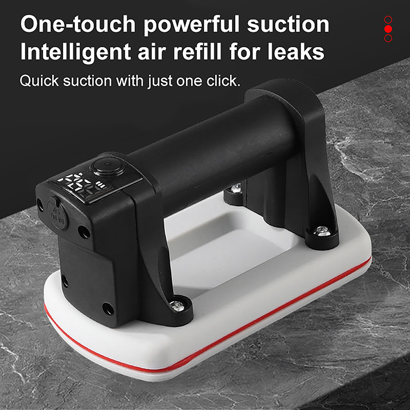 Vacuum Suction Cup Lifter - Intelligente elektrische zuignap met dubbele rubberen