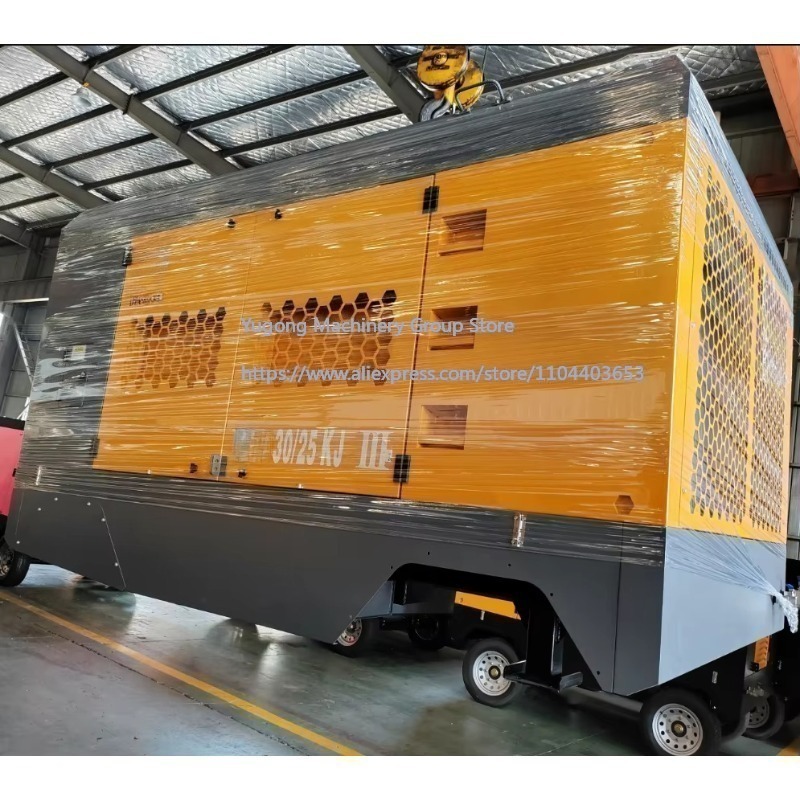 Heavy Equipment Work - 31m³/min 25Bar Rotatieschroefluchtcompressor, zwaar materieel voor