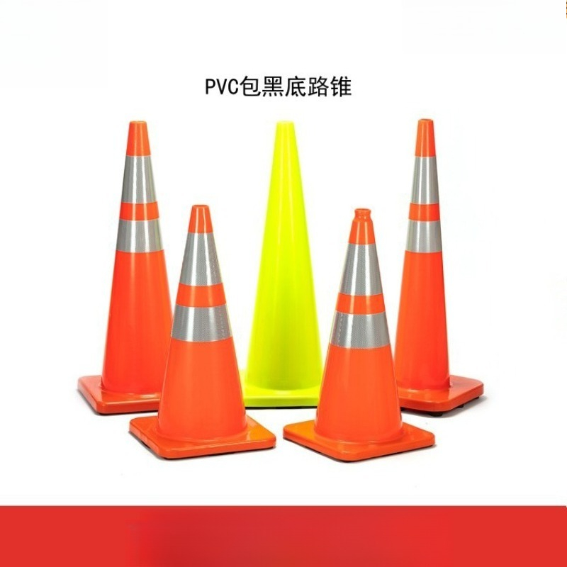 Road Traffic Cone - RC700D-1 PVC Reflecterende Verkeerskegel Veiligheidswaarschuwingskegel Voor