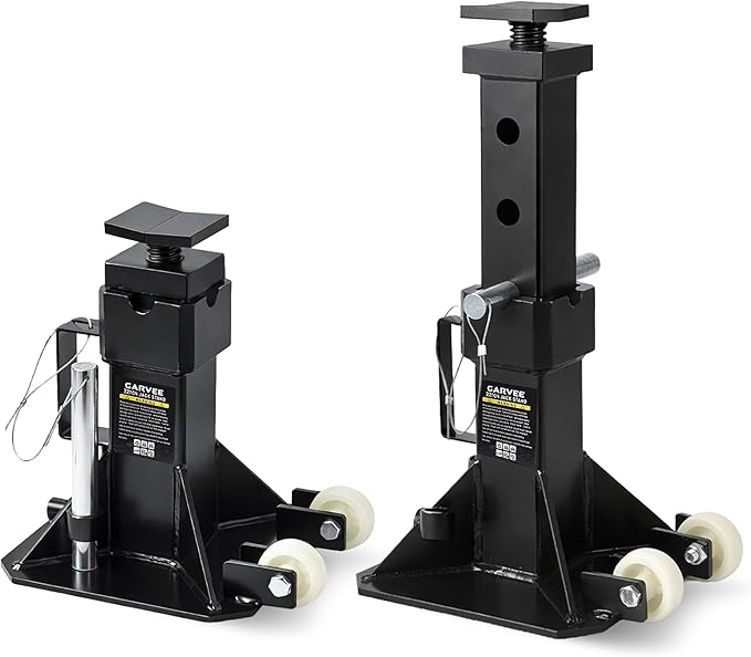 Heavy Equipment Jack Stands - 22 ton kriksteunen, zware uitvoering met