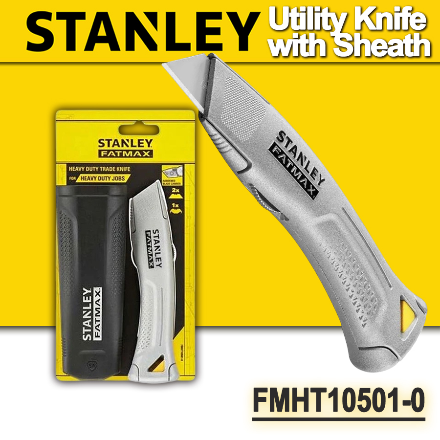 Heavy Equipment Blade - STANLEY Zwaar uitgevoerd mes met schede