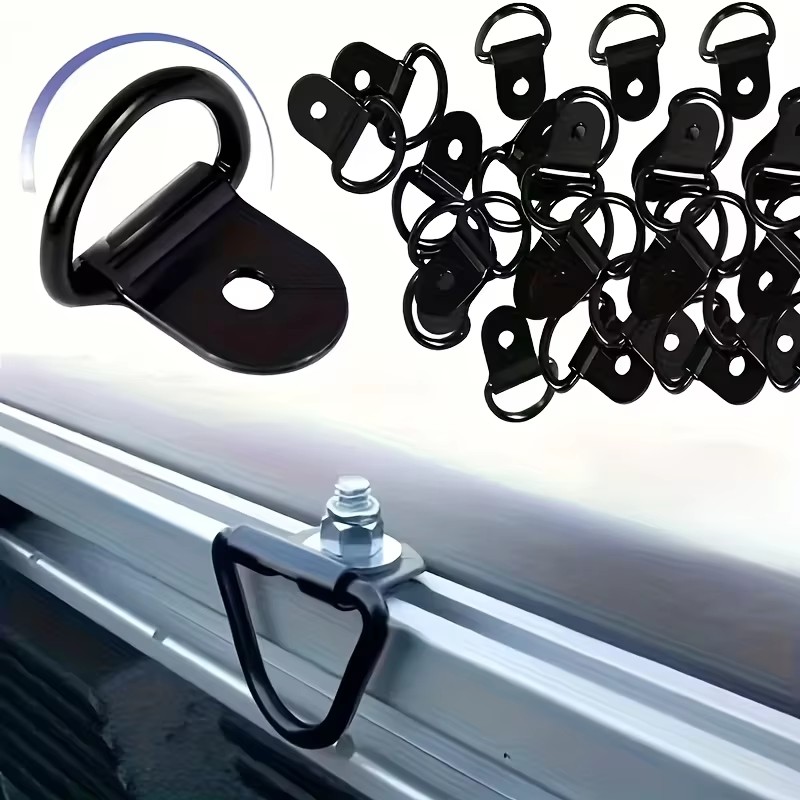 Heavy Equipment Trailer - 10 stuks D-ringen bindogen ring trekhaak