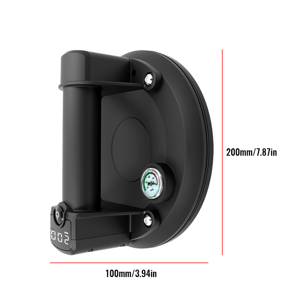 Vacuum Suction Cup Lifter - Upgrade Intelligente Display Industriële Elektrische Vacuümzuignap