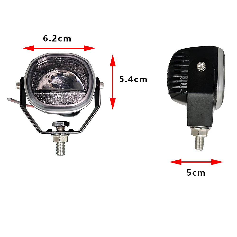 Heavy Equipment Work - Led-werklamp waarschuwingslamp 12-100V vrachtwagen tractor IP65
