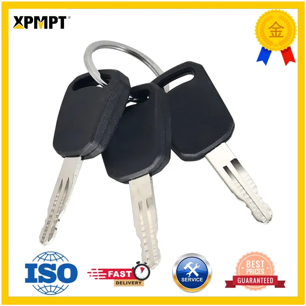 Heavy Equipment Xcmg - 801503883-1 3 stuks ontstekingsstartersleutels voor XCMG