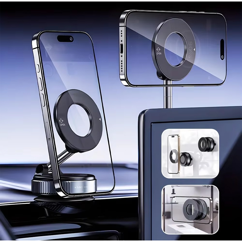 Opvouwbare magnetische telefoo - Vacuum Suction Cup Lifter recensie en prijs