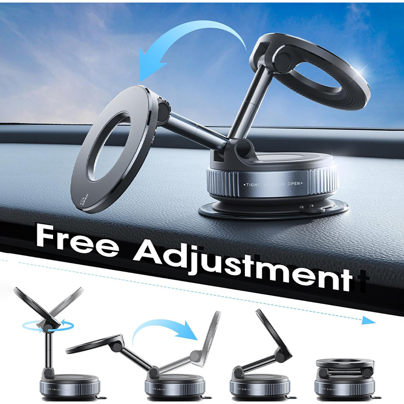Opvouwbare magnetische telefoo - Vacuum Suction Cup Lifter recensie en prijs
