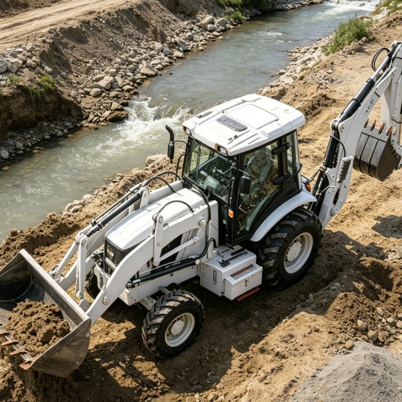 Industriële graafmachine met 4 - Heavy Equipment Work recensie en prijs