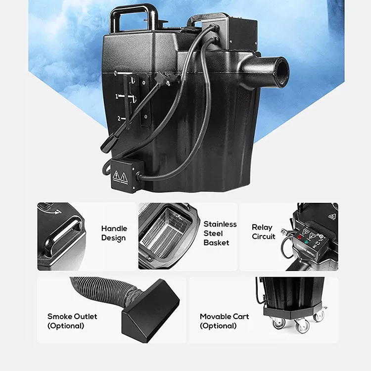 3500W Lage Droge Ijsnevelmachi - Heavy Equipment In Chinese recensie en prijs