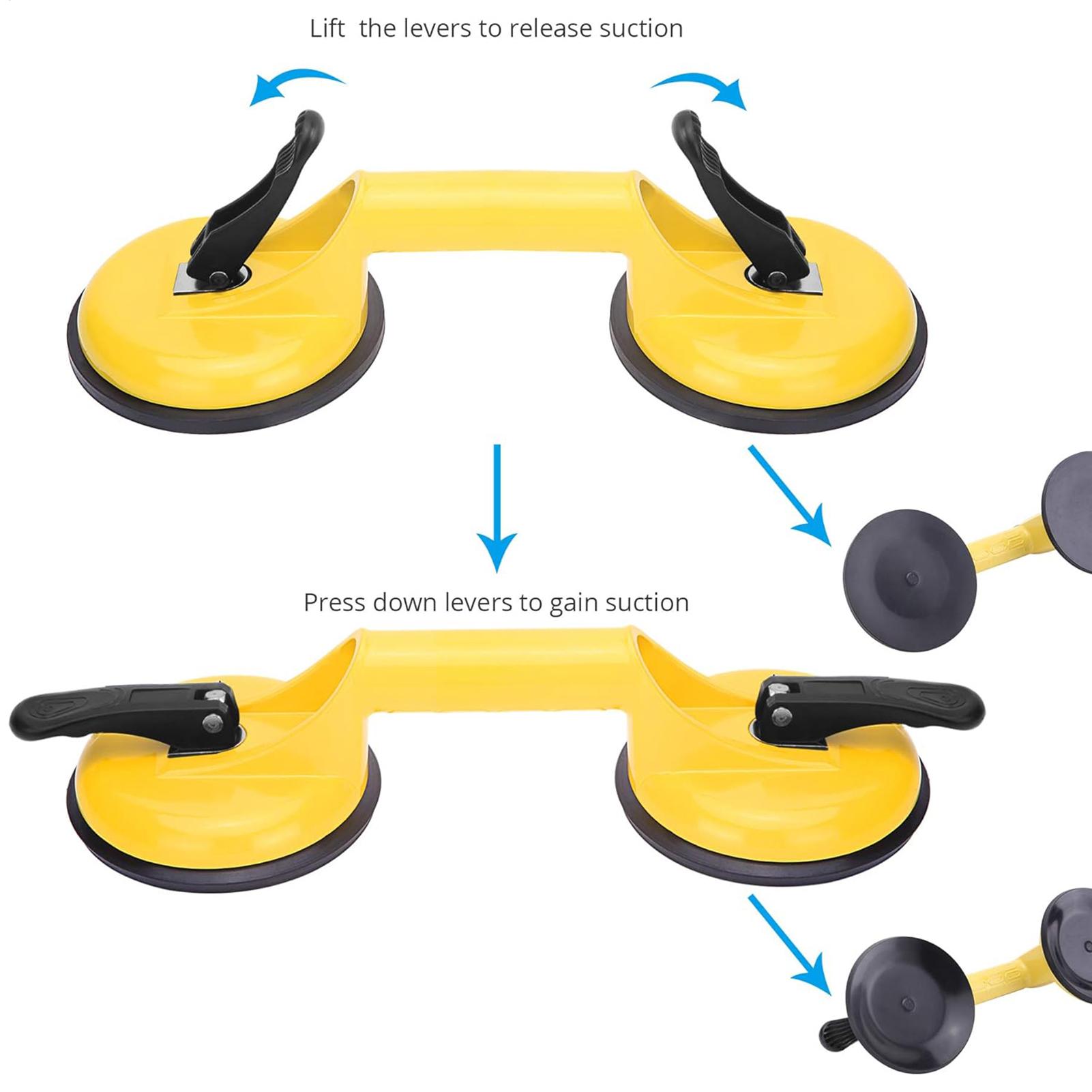 Zware zuignappen, zware grote  - Vacuum Suction Cup Lifter recensie en prijs