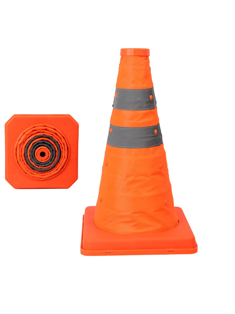 Opvouwbare oranje constructie  - Road Traffic Cone recensie en prijs