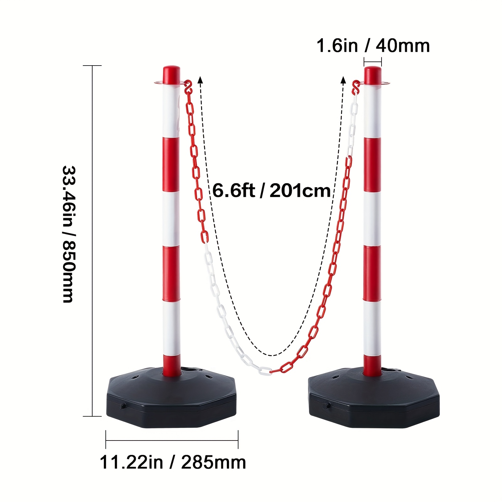 6 stuks verkeersmarkeringen wa - Road Traffic Cone recensie en prijs