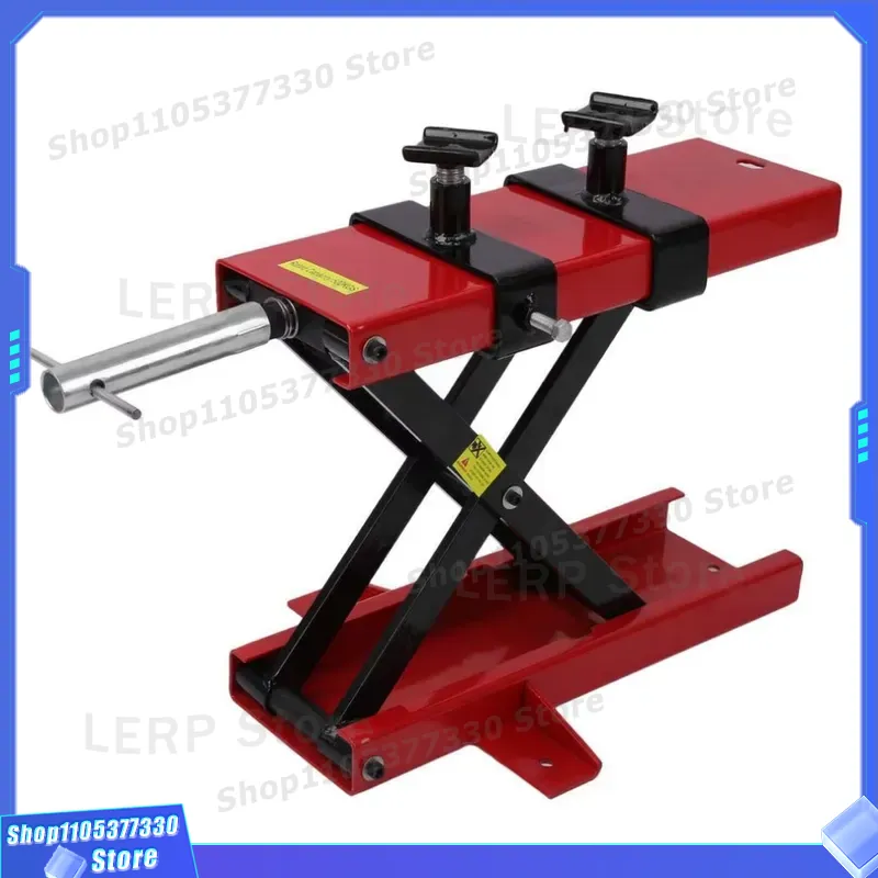 Zware stalen motorfiets krikst - Heavy Equipment Jack Stands recensie en prijs