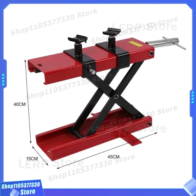 Zware stalen motorfiets krikst - Heavy Equipment Jack Stands recensie en prijs