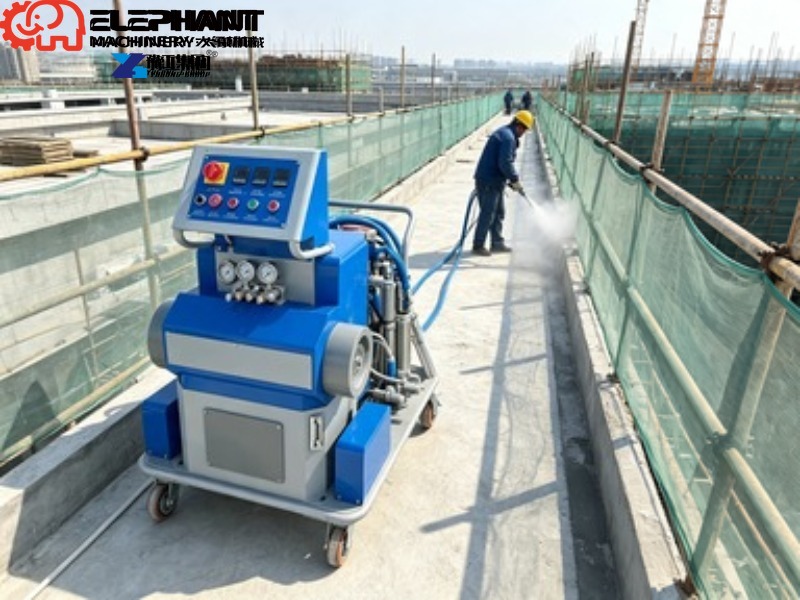 PU-schuimsproeimachine, hogedr - Heavy Equipment Work recensie en prijs