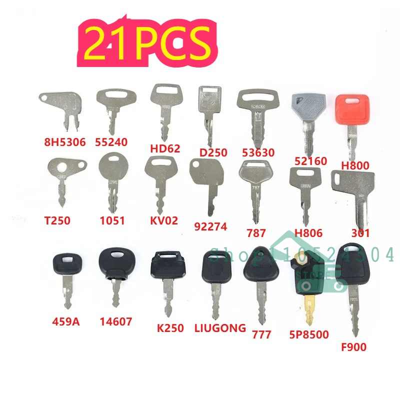 28/21/12-delige set hoofdsleut - Heavy Equipment Keys Master Set recensie en prijs
