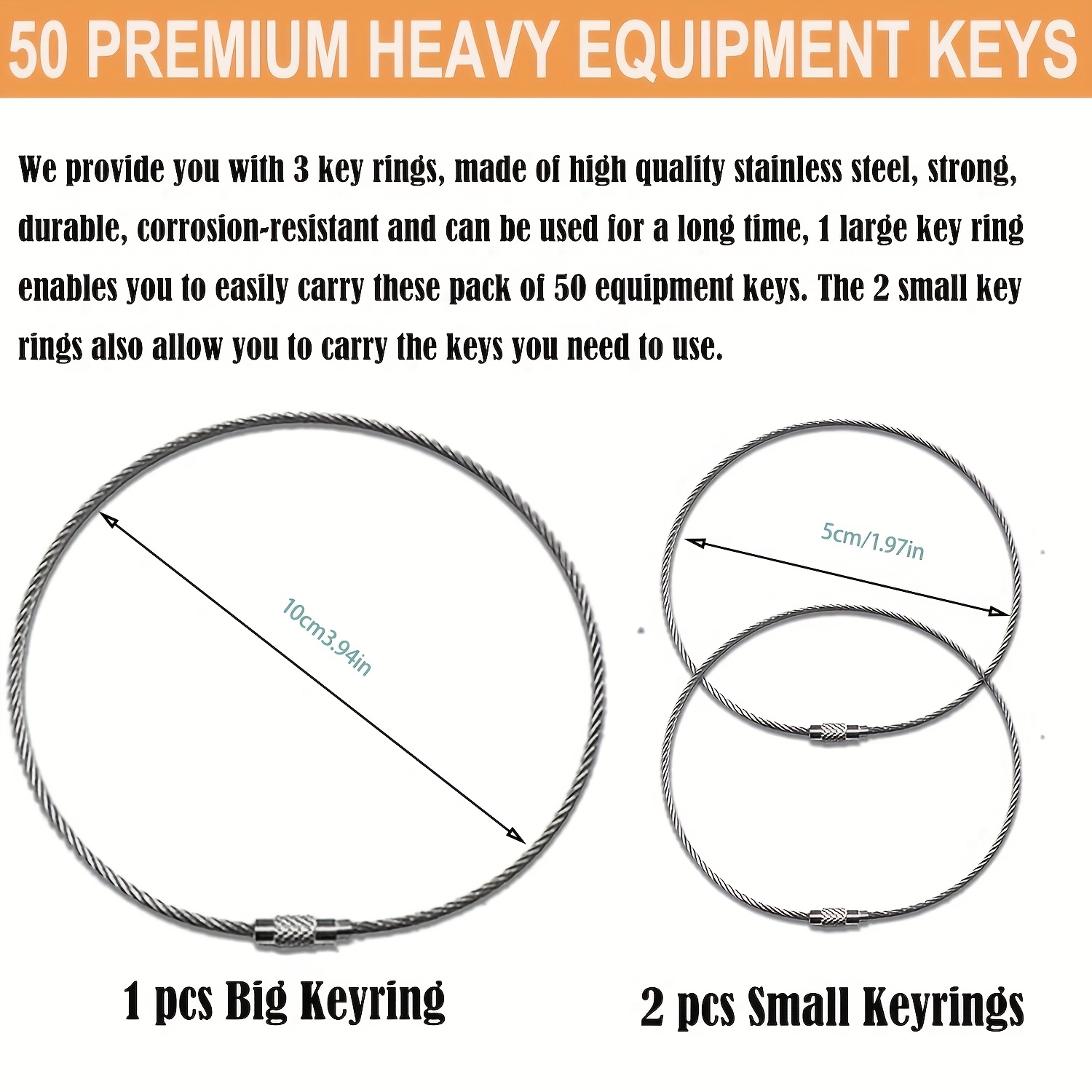 Apparatuursleutelset Hoofdset, - Heavy Equipment Keys Master Set recensie en prijs
