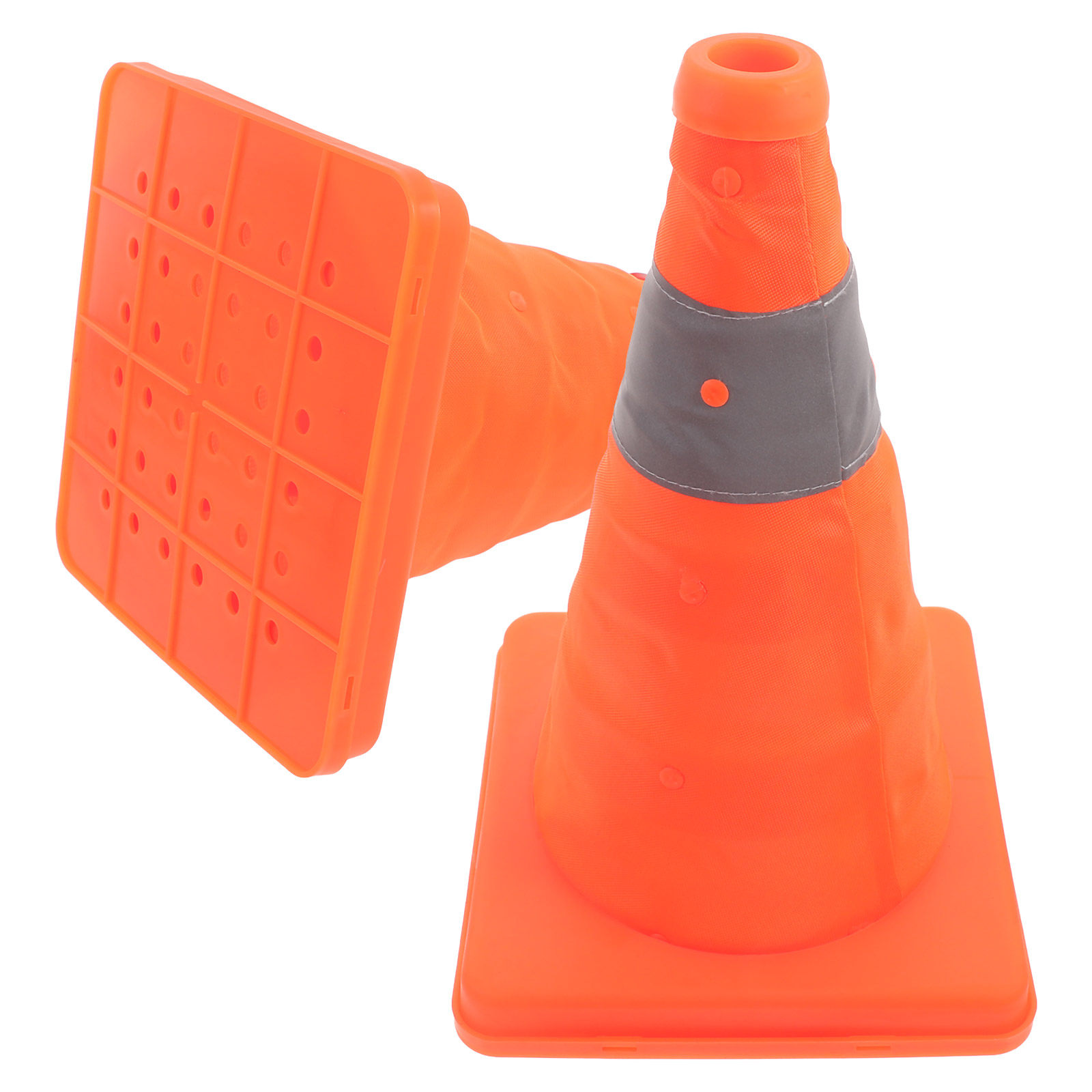 2 stuks inklapbare verkeersvei - Road Traffic Cone recensie en prijs