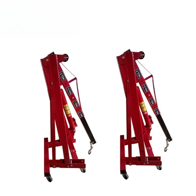 Draagbare 1T werkplaatskraan v - Heavy Equipment Jack Stands recensie en prijs