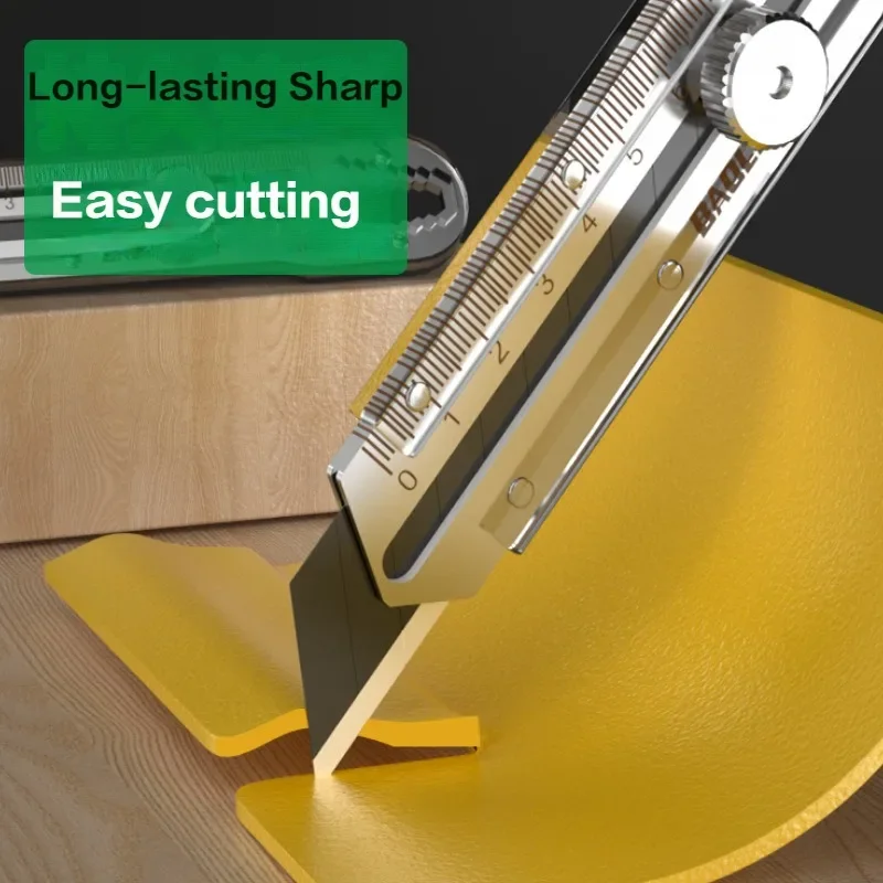 Utility Knife Box Cutter 8-in- - Heavy Equipment Blade recensie en prijs