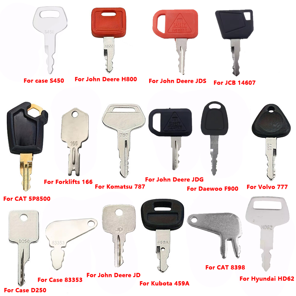 16-delige sleutelset voor zwaa - Heavy Equipment Keys Master Set recensie en prijs