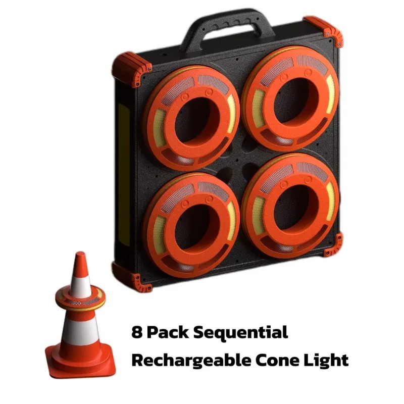 Geen voorraad, 8-pack draagbar - Road Traffic Cone recensie en prijs