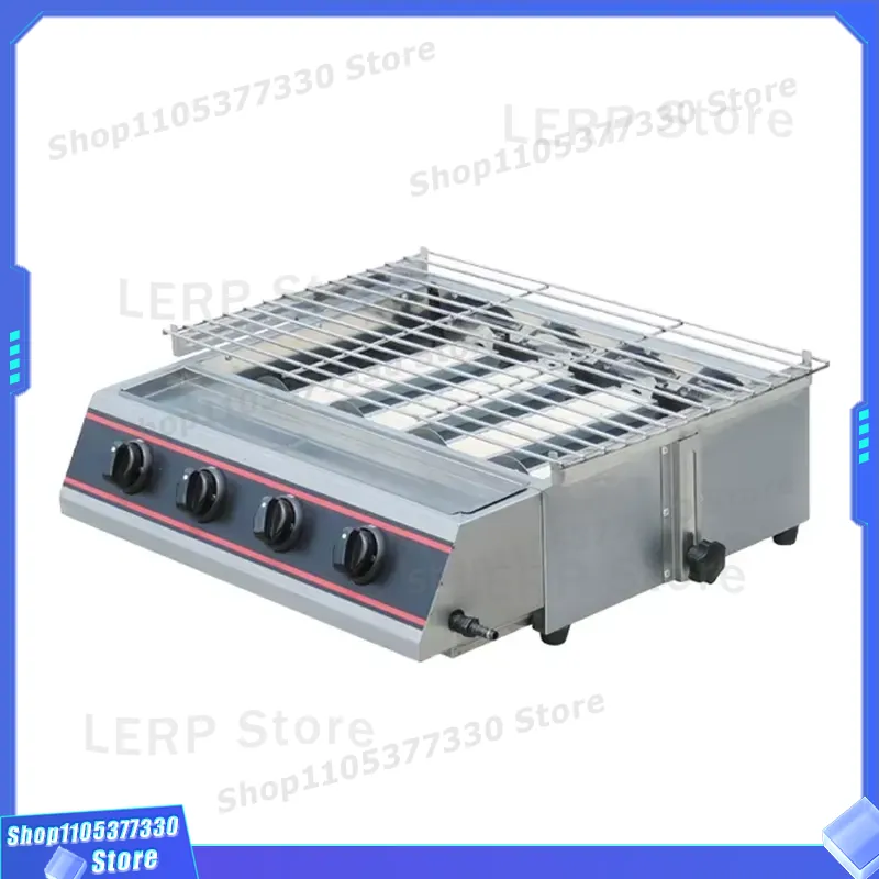 RVS Gas BBQ Grill Rookloos Com - Heavy Equipment In Kitchen recensie en prijs