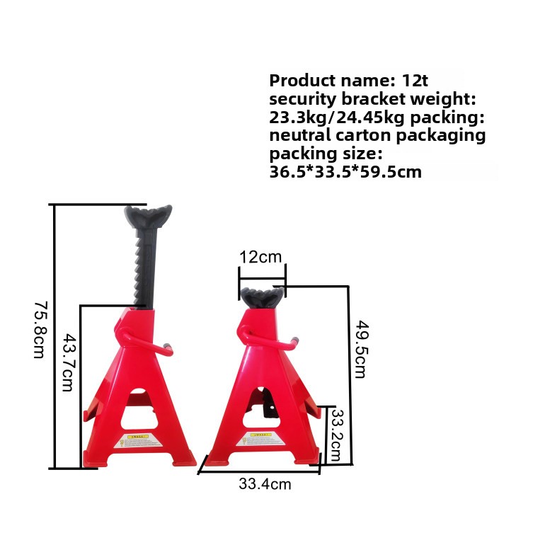 Zware-duty garage voertuigonde - Heavy Equipment Jack Stands recensie en prijs
