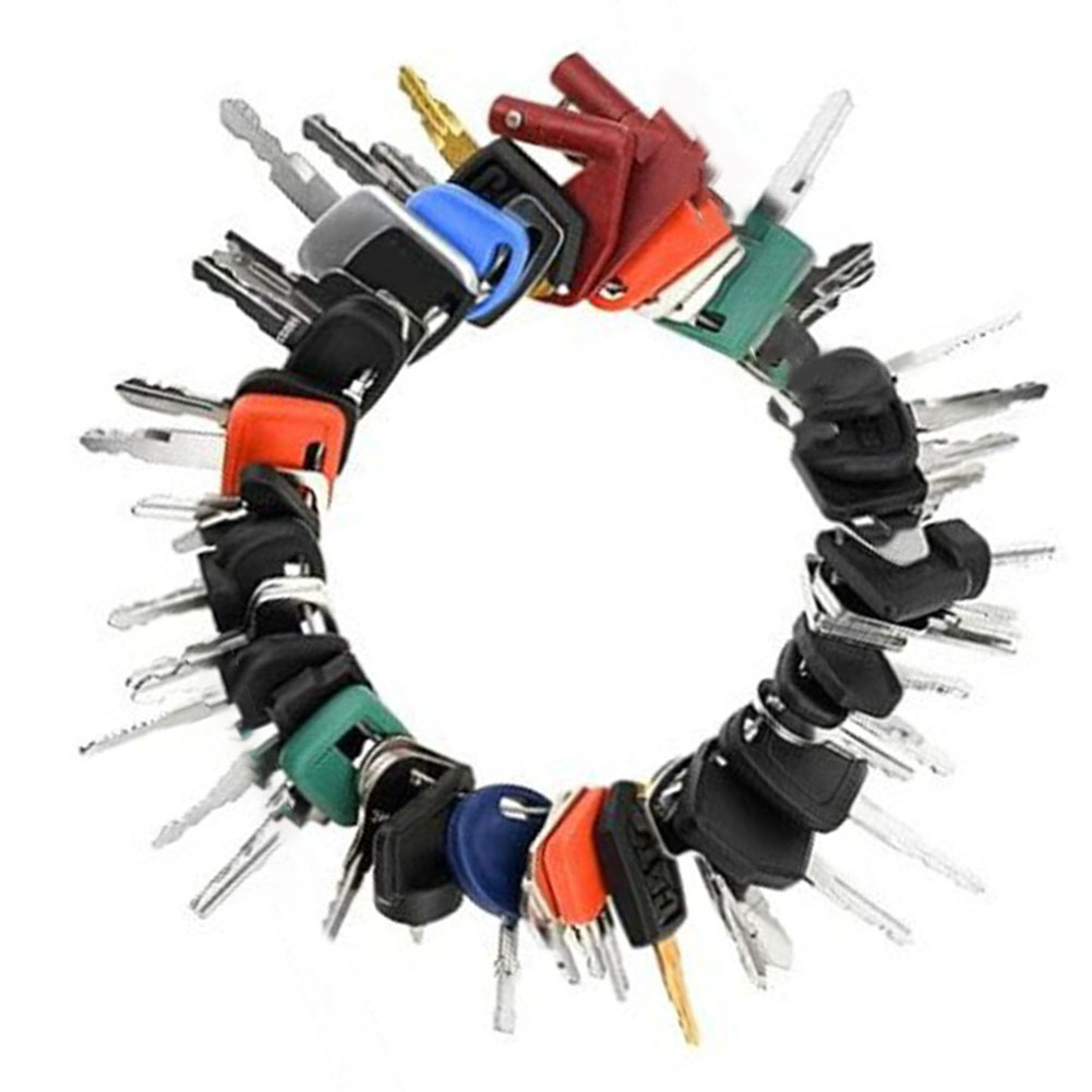50 stuks sleutelset voor zwaar - Heavy Equipment Keys Master Set recensie en prijs