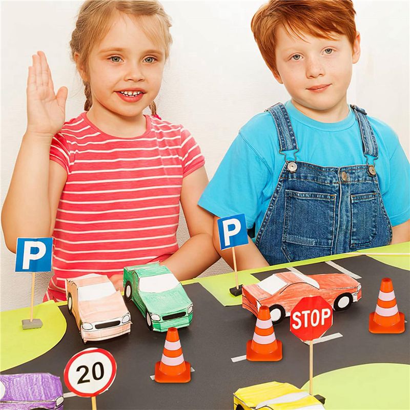 SEWS-Mini Verkeerskegels 40 St - Road Traffic Cone recensie en prijs